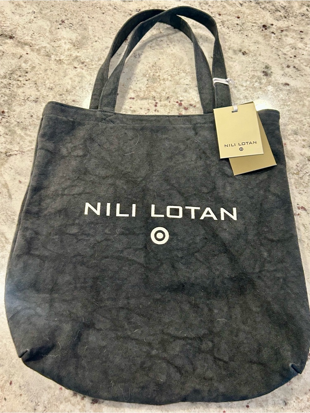 Nili Lotan x Target limited Black Canvas Tote